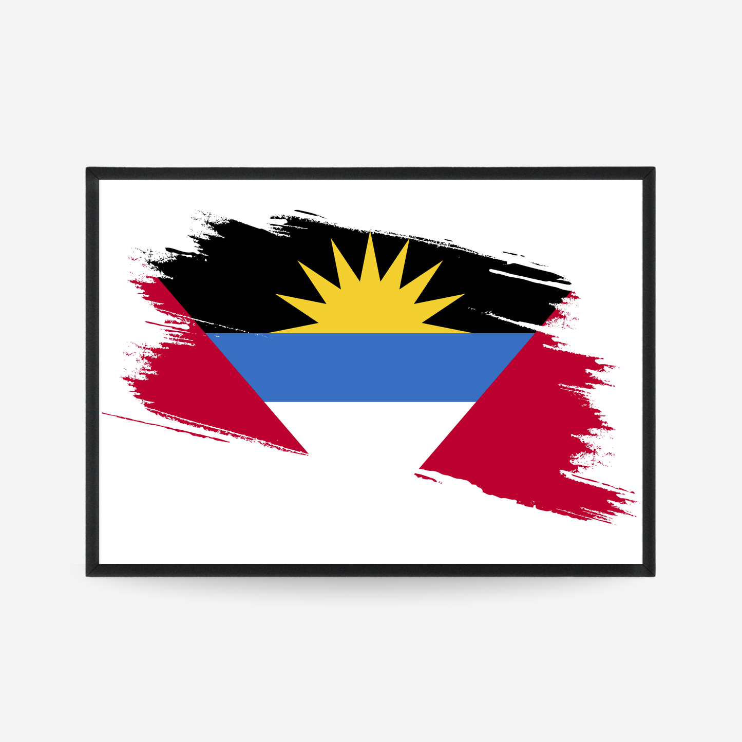 Poster of the flag of Antigua and Barbuda flag poster