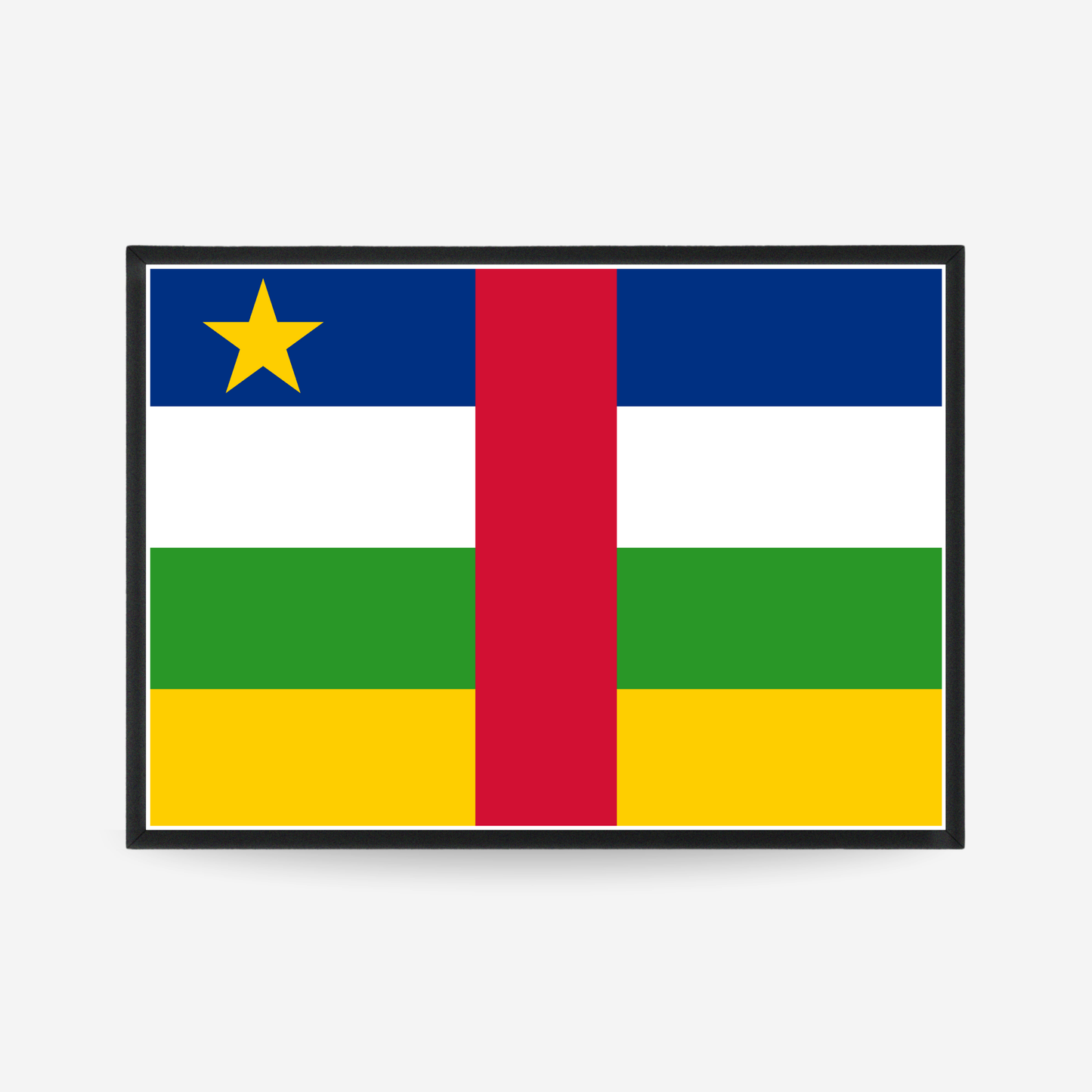 Poster of the flag of Central African Republic flag poster