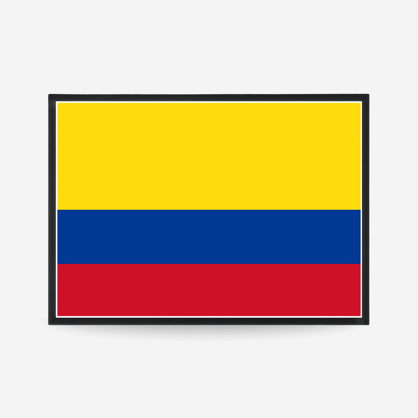 Poster of the flag of Colombia