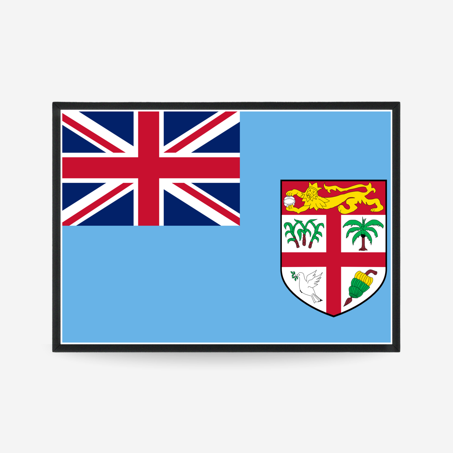 Poster of the flag of Fiji
