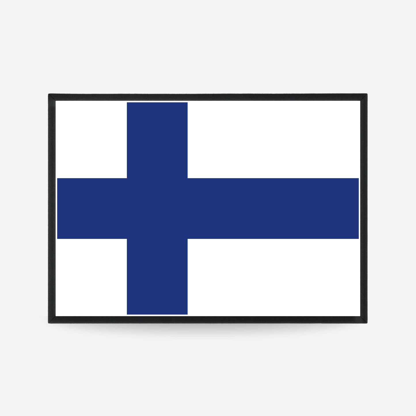 Poster of the flag of Finland