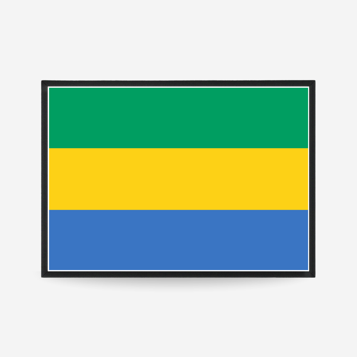 Poster of the flag of Gabon