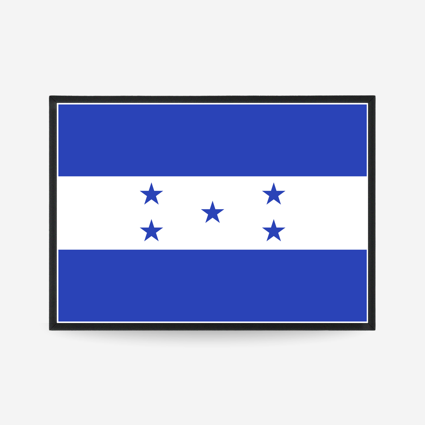 Poster of the flag of Honduras