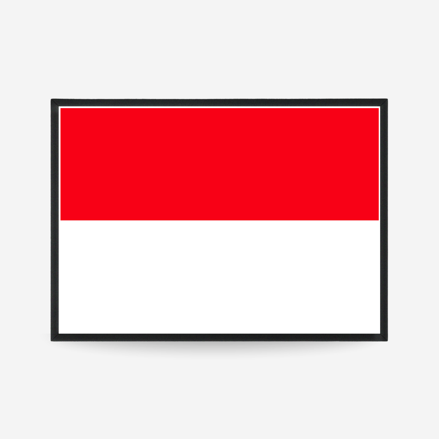 Poster of the flag of Indonesia