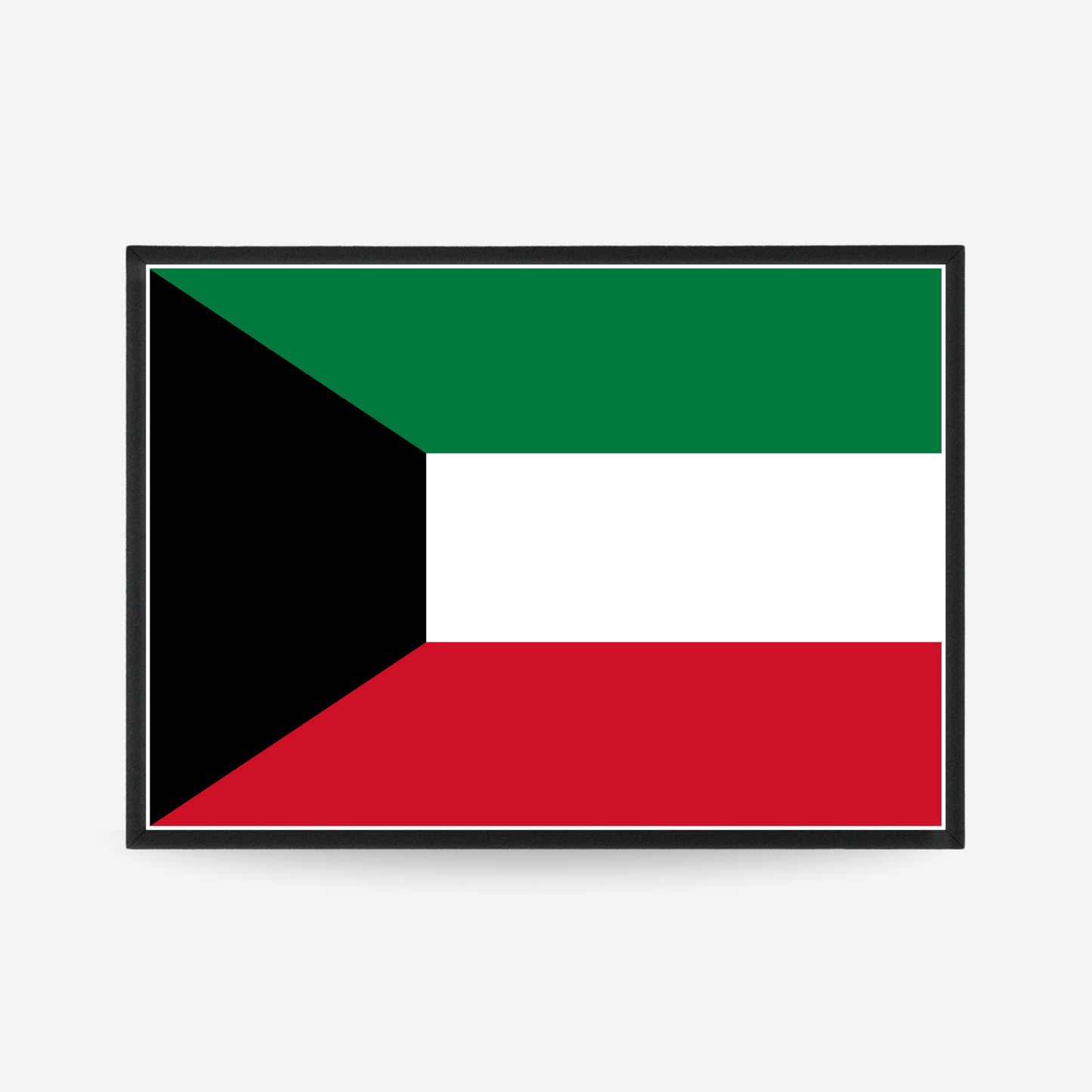 Poster of the flag of Kuwait