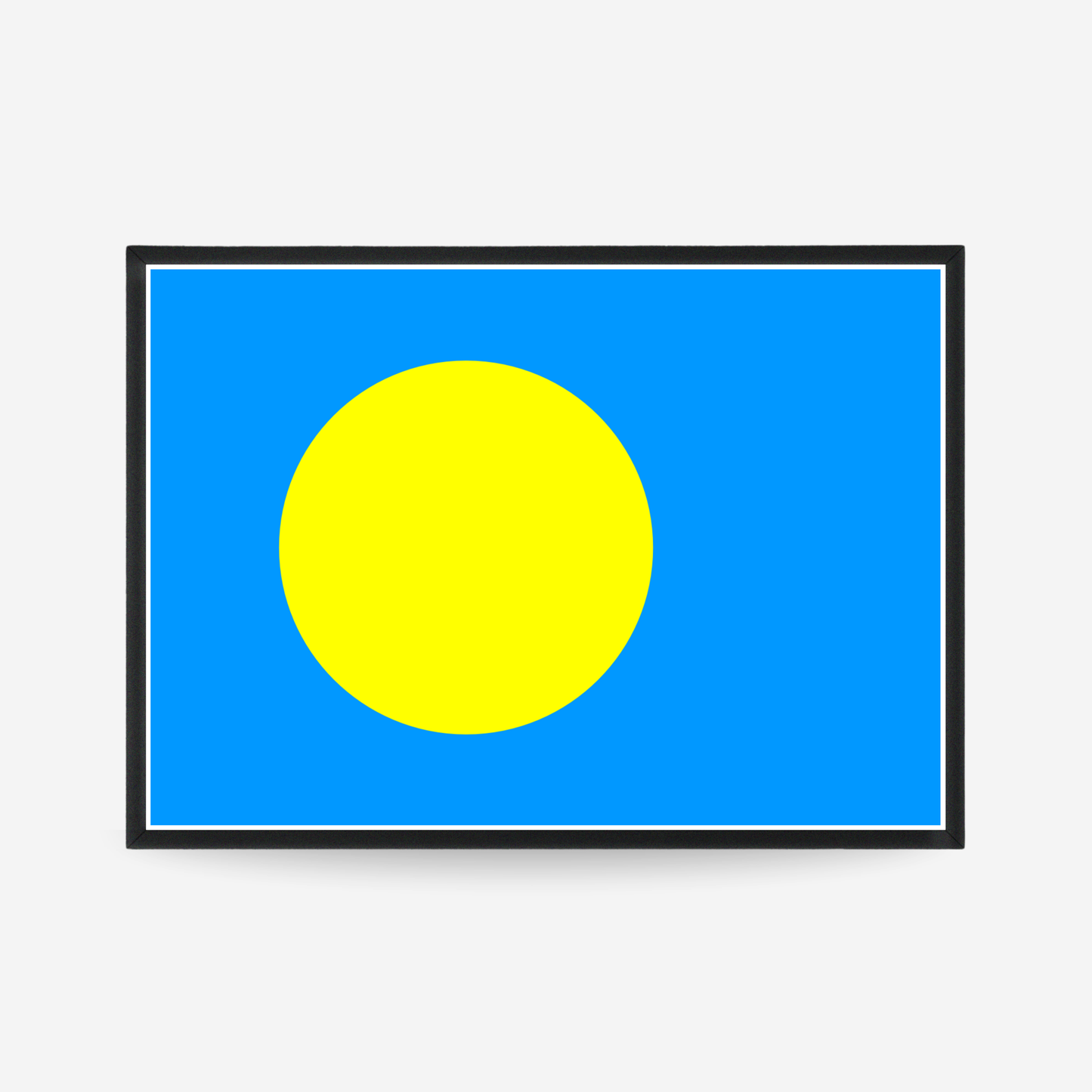Poster of the flag of Palau