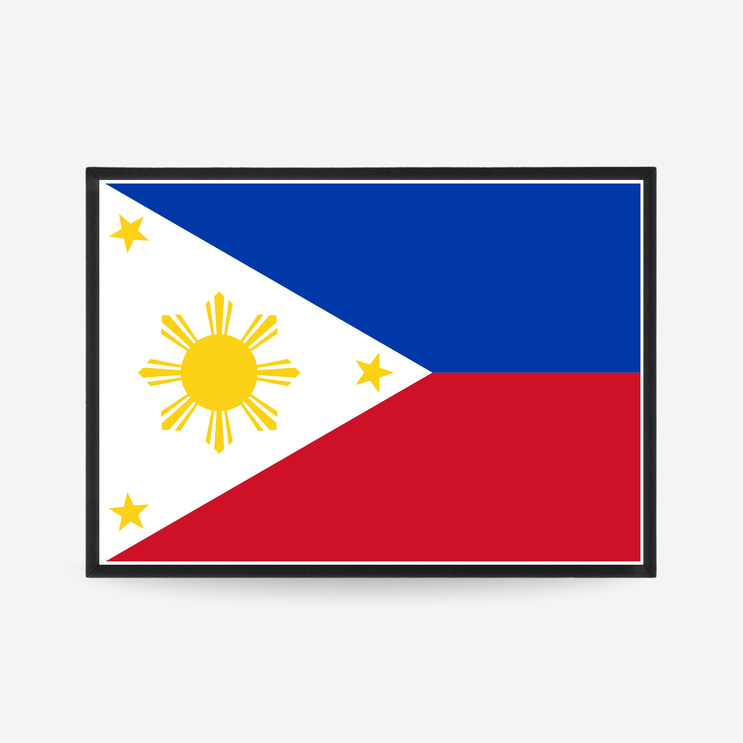 Poster of the flag of Philippines