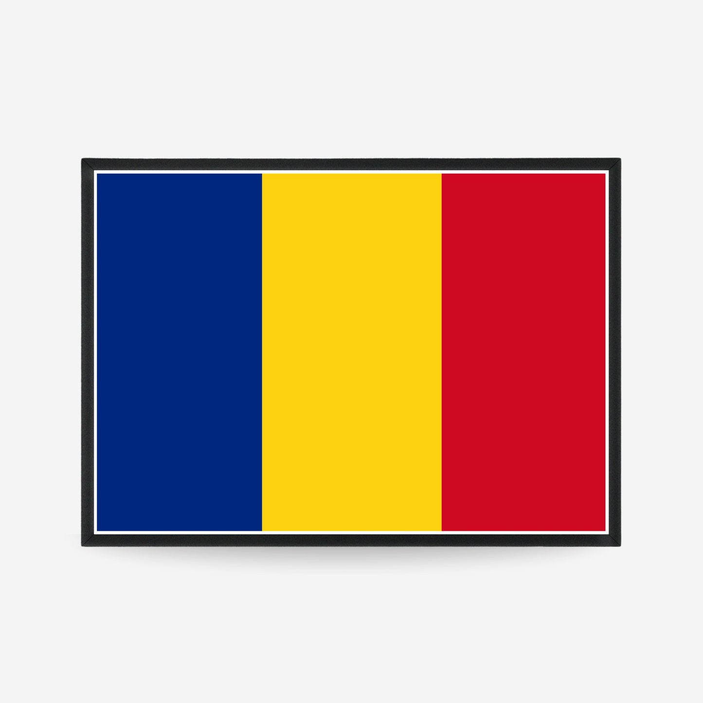 Poster of the flag of Romania