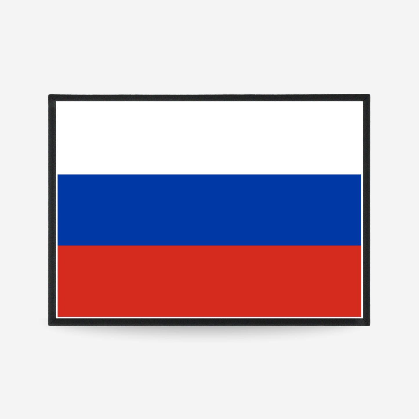 Poster of the flag of Russia