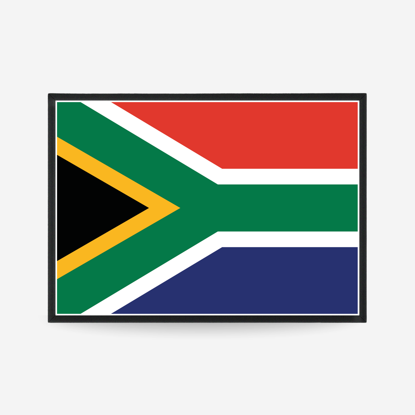 Poster of the flag of South Africa