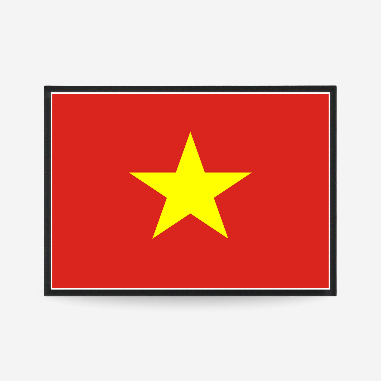 Poster of the flag of vietnam