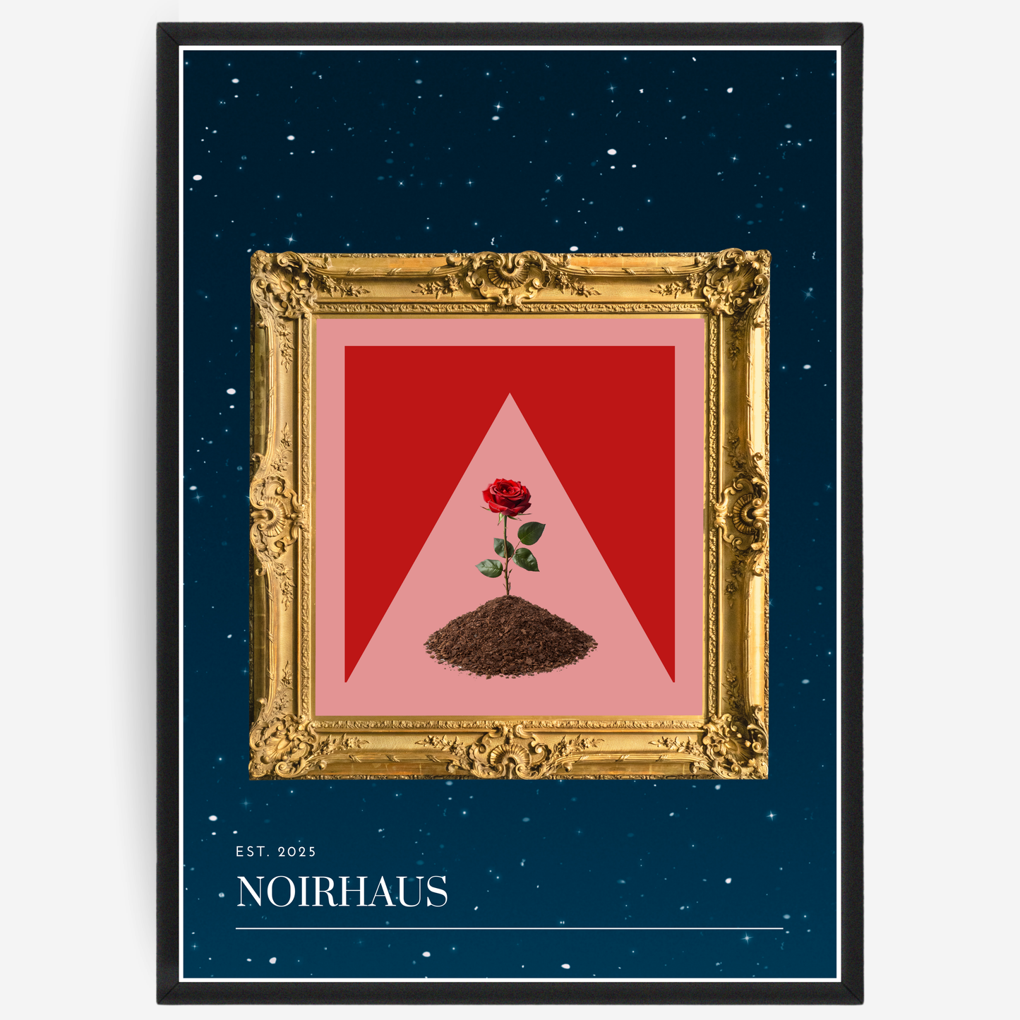 Framed Rose