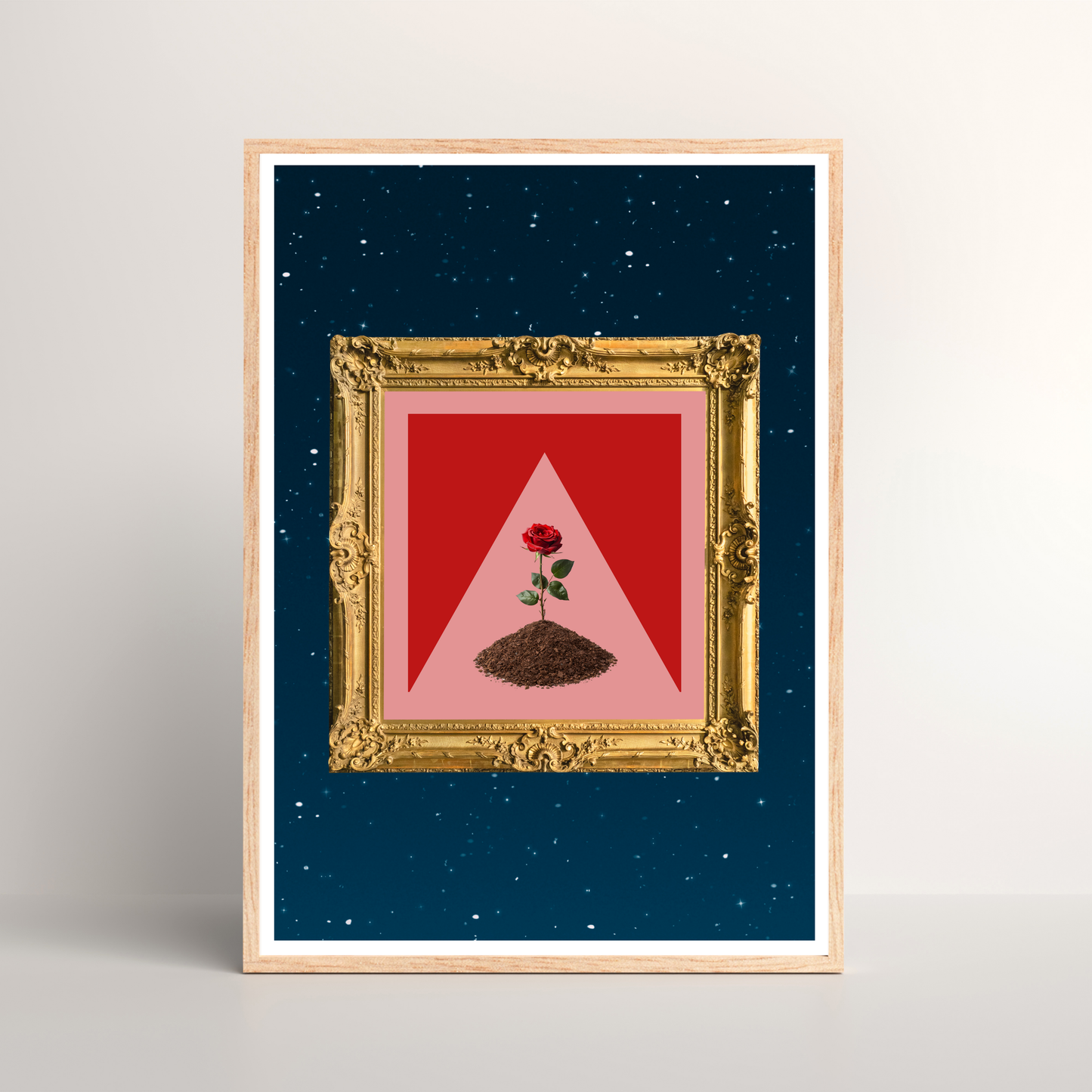 Framed Rose