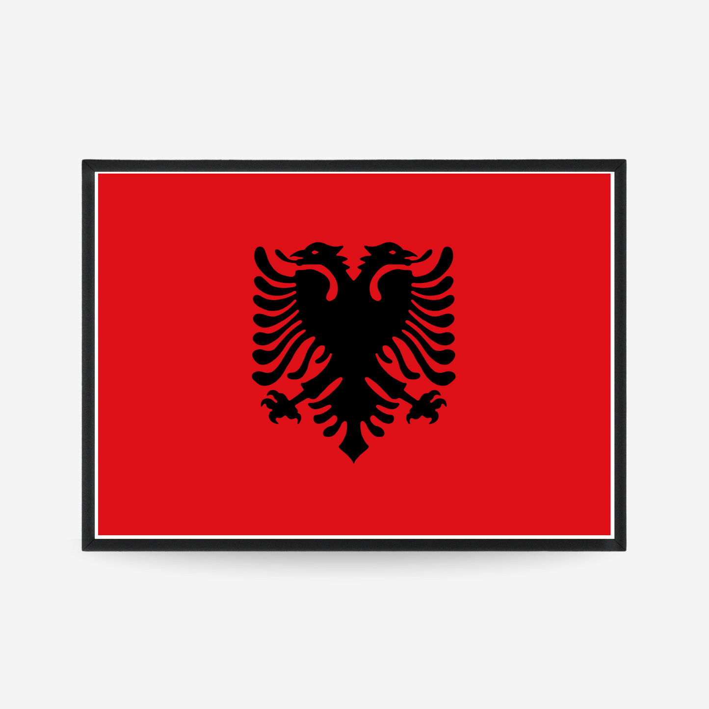 Poster of the flag of Albania flag poster
