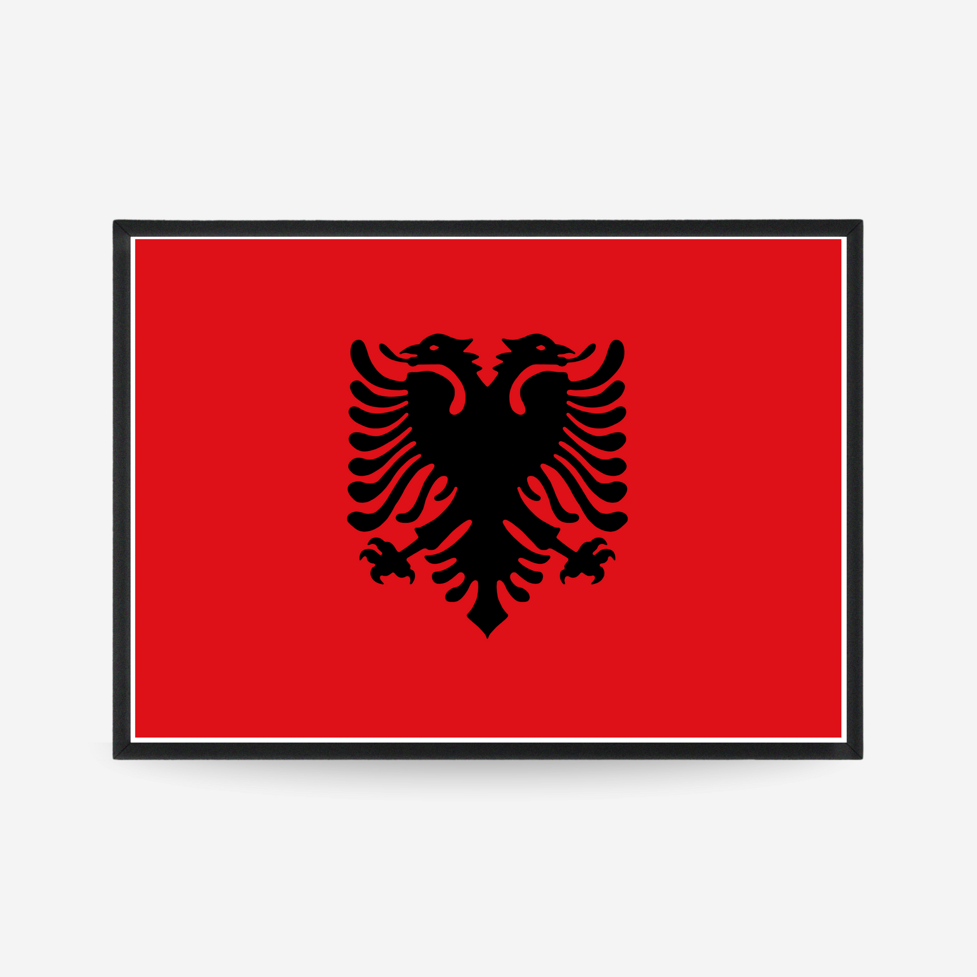 Poster of the flag of Albania flag poster
