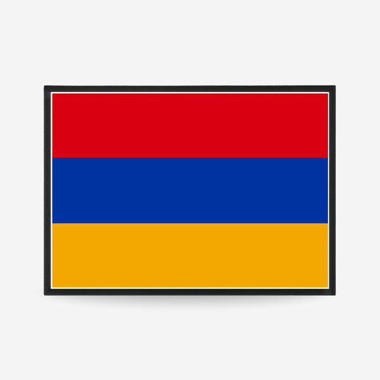 Poster of the flag of Armenia flag poster

