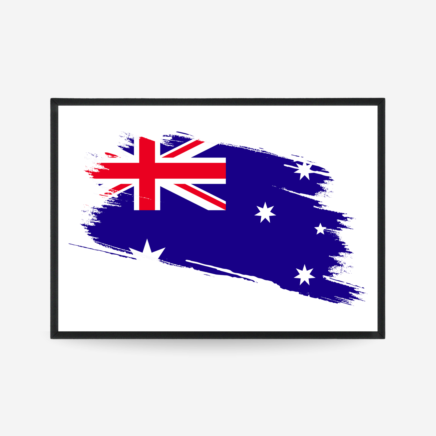 Poster of the flag of Australia flag poster