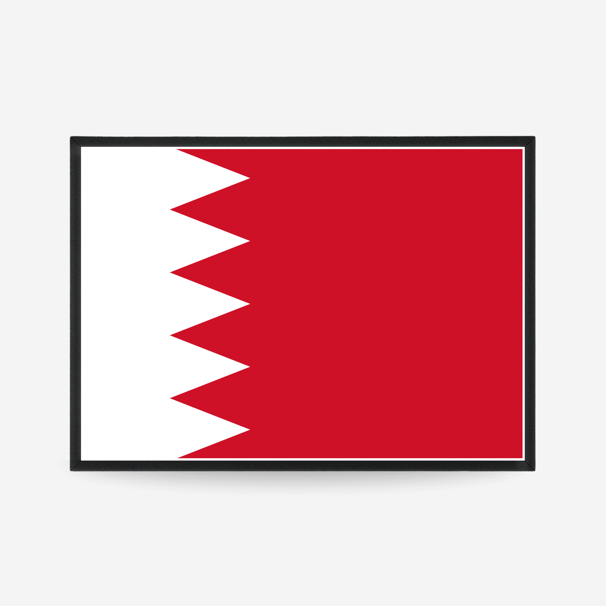 Poster of the flag of Bahrain flag poster