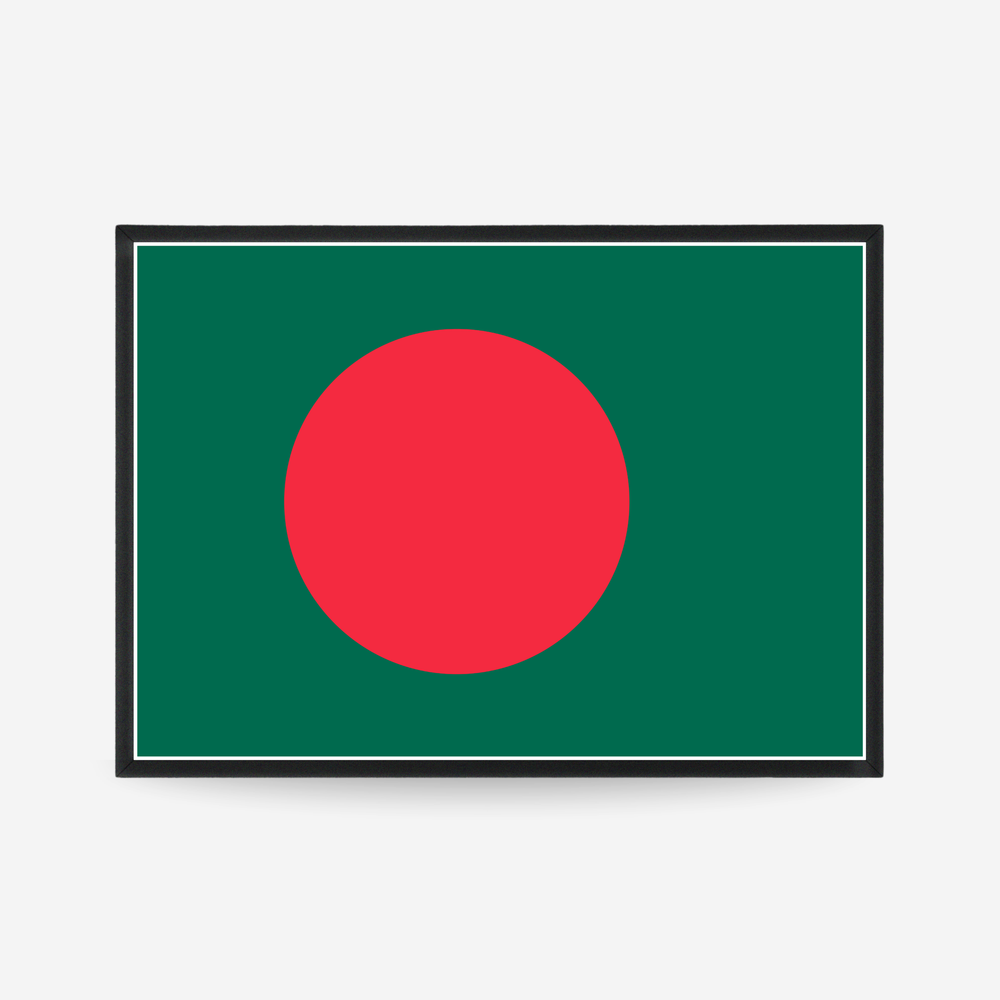 Poster of the flag of Bangladesh flag poster
