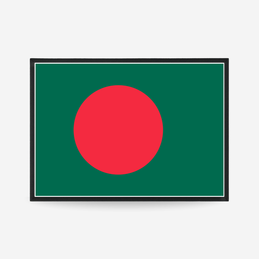 Poster of the flag of Bangladesh flag poster
