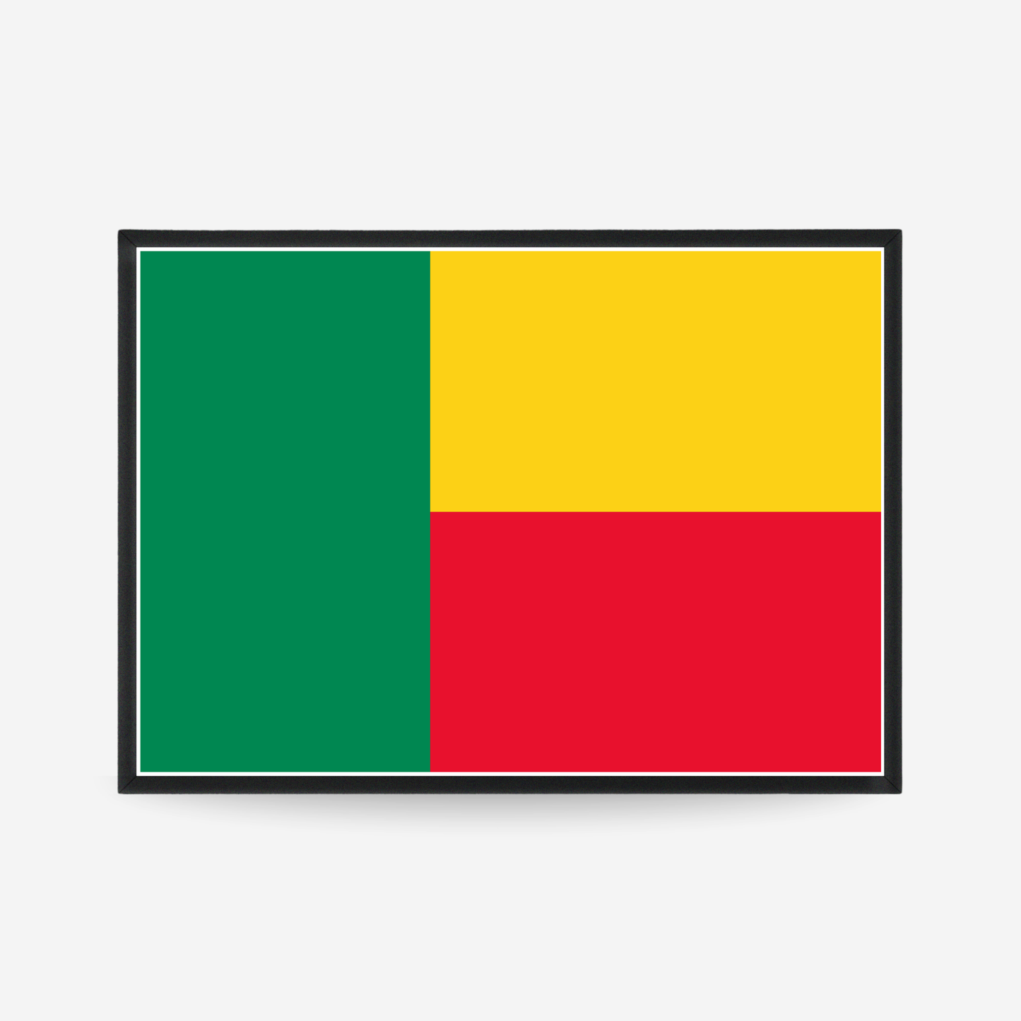 Poster of the flag of Benin flag poster
