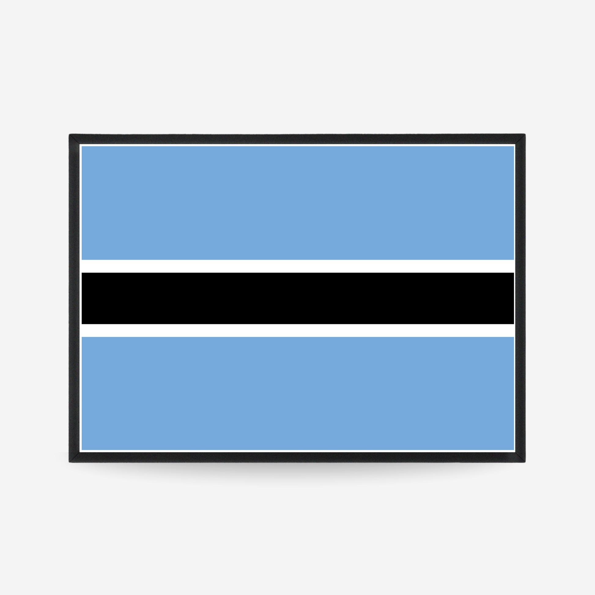 Poster of the flag of Botswana flag poster
