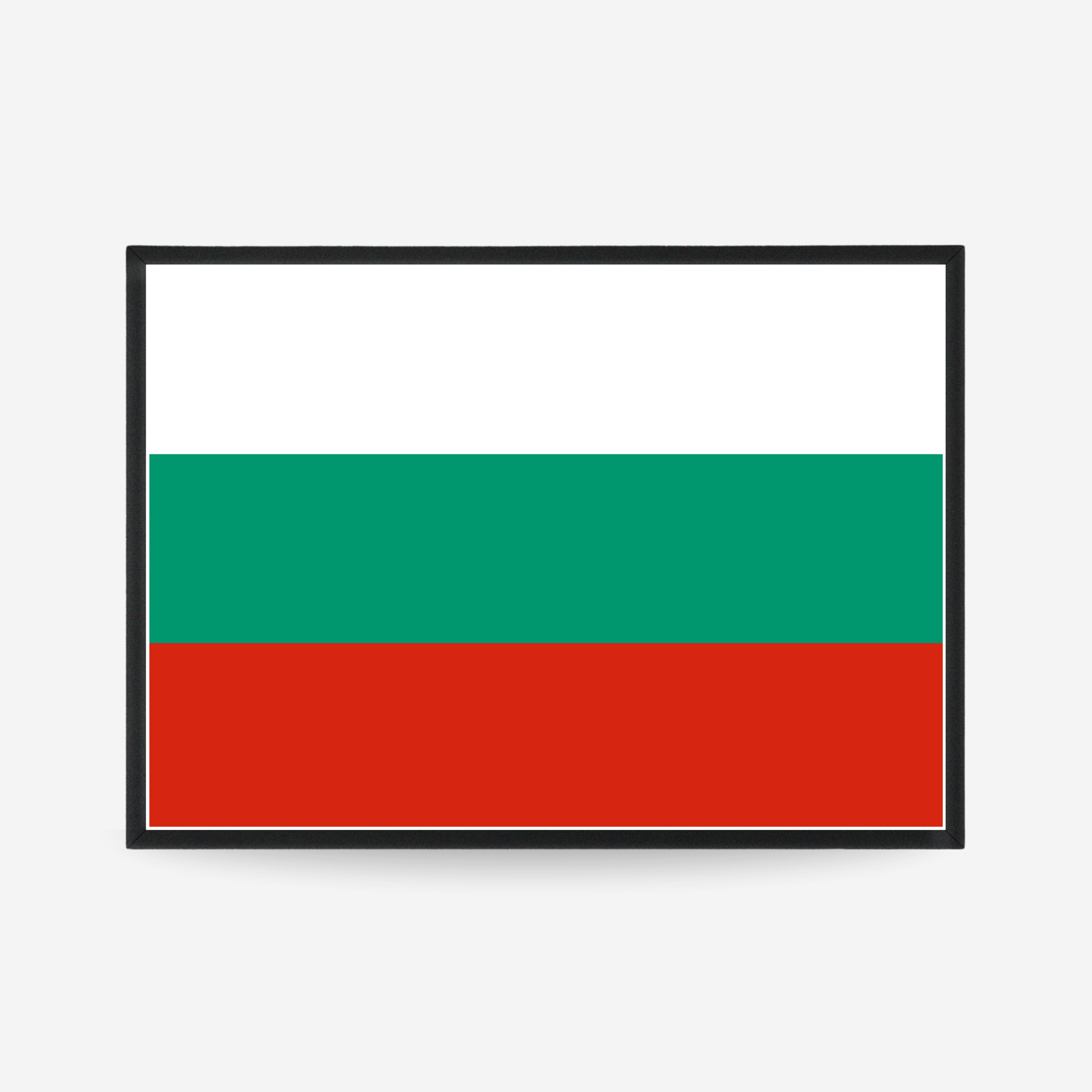 Poster of the flag of Bulgaria flag poster

