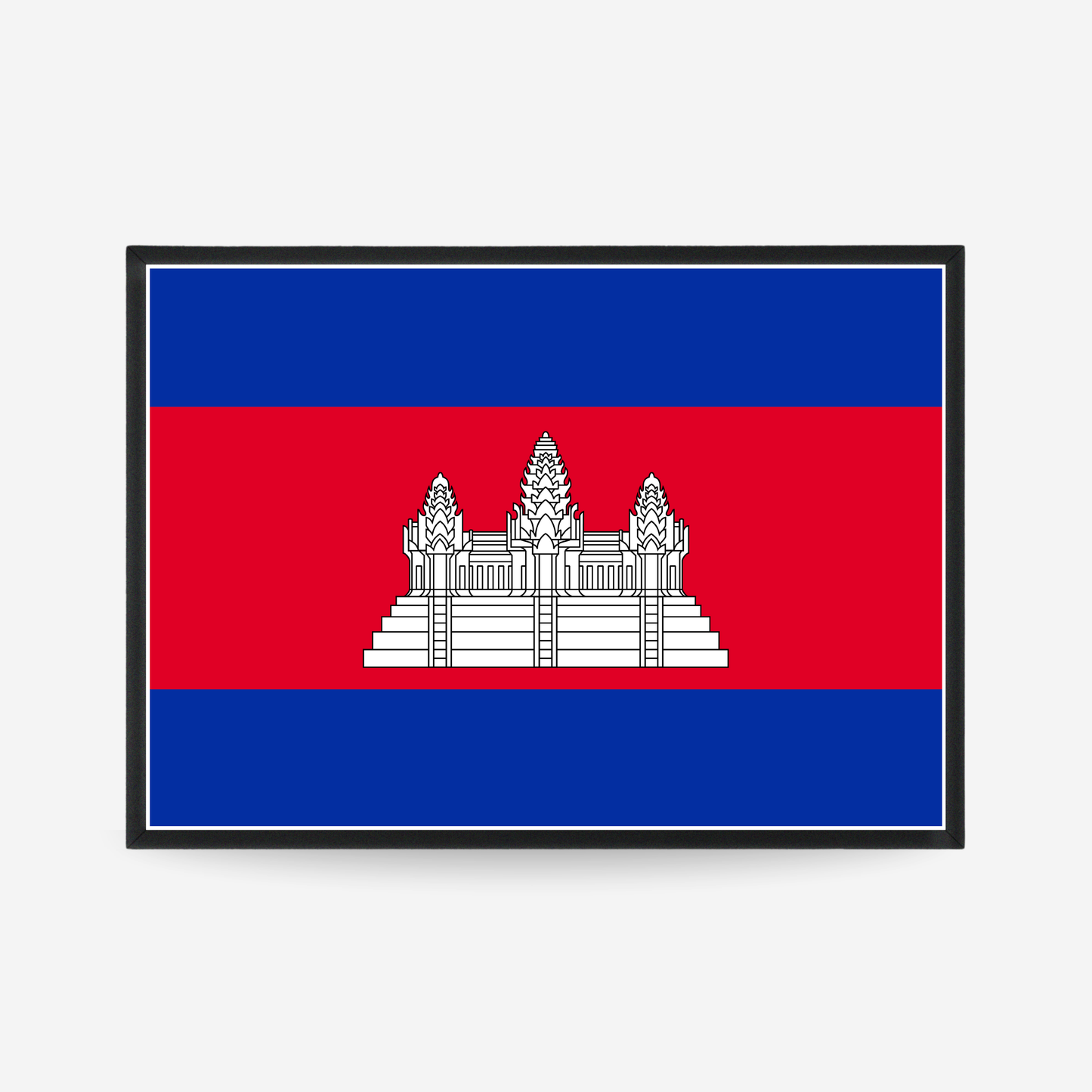 Poster of the flag of Cambodia flag poster

