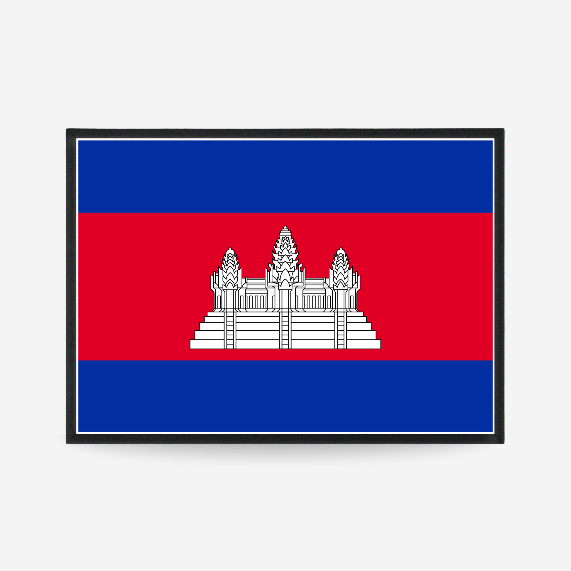 Poster of the flag of Cambodia flag poster

