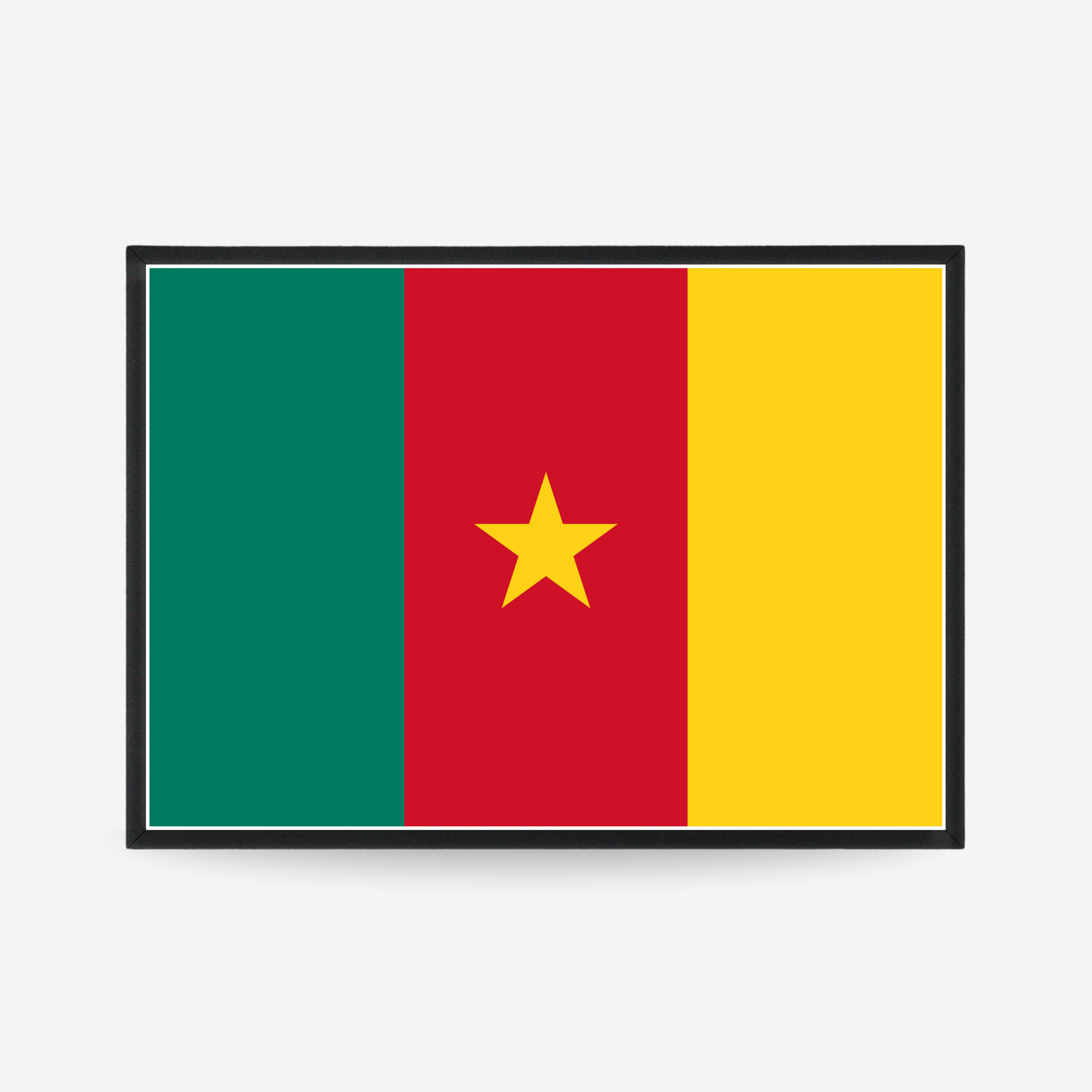 Poster of the flag of Cameroon flag poster
