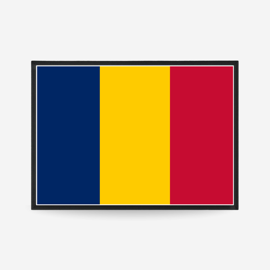 Poster of the flag of Chad
