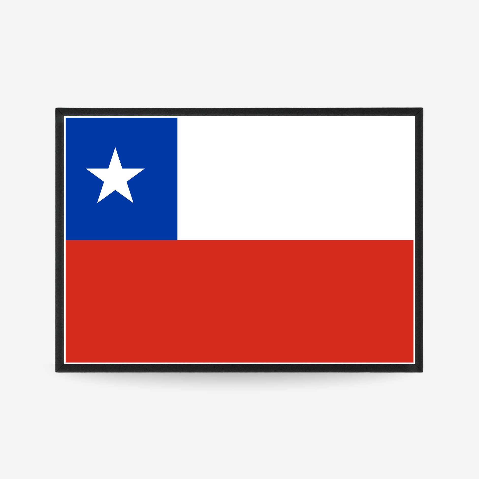 Poster of the flag of Chile
