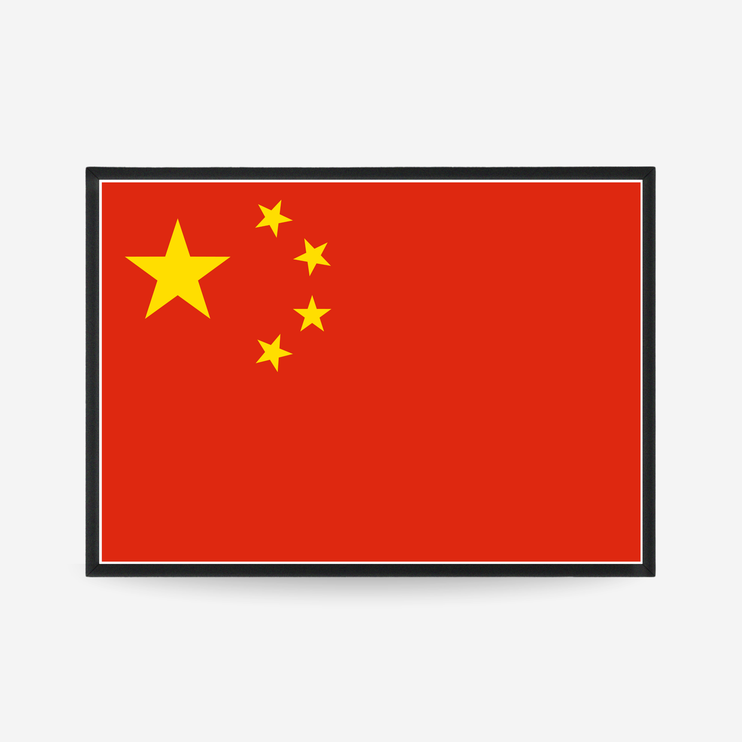Poster of the flag of China
