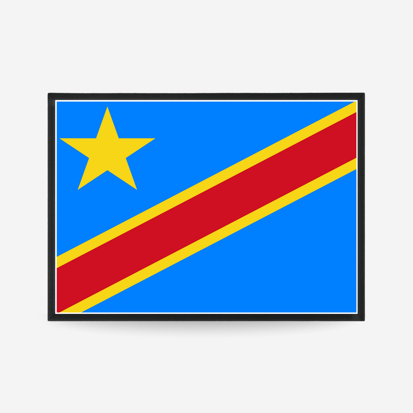 Poster of the flag of Congo