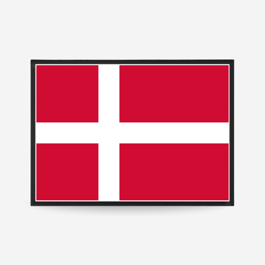 Poster of the flag of Denmark

