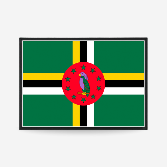 Poster of the flag of Dominica

