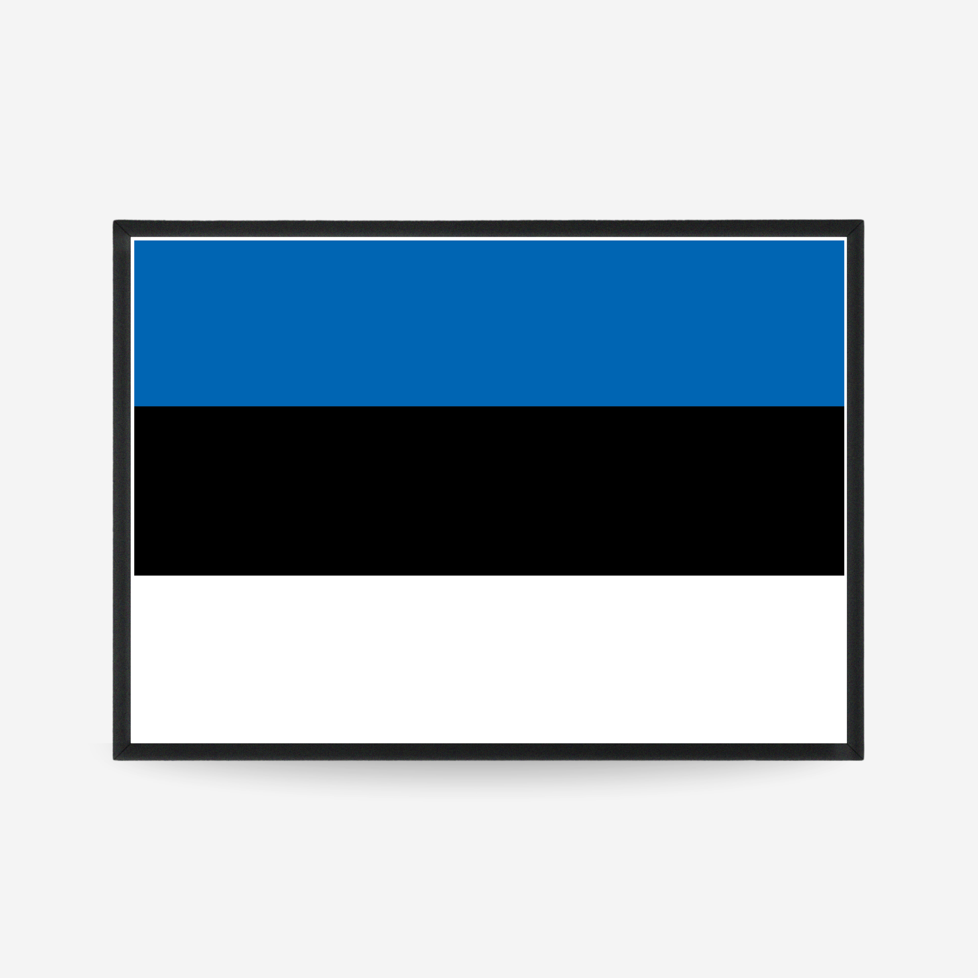 Poster of the flag of Estonia
