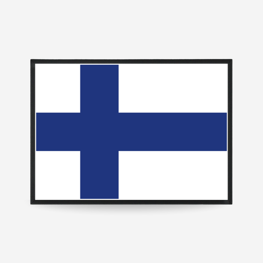 Poster of the flag of Finland
