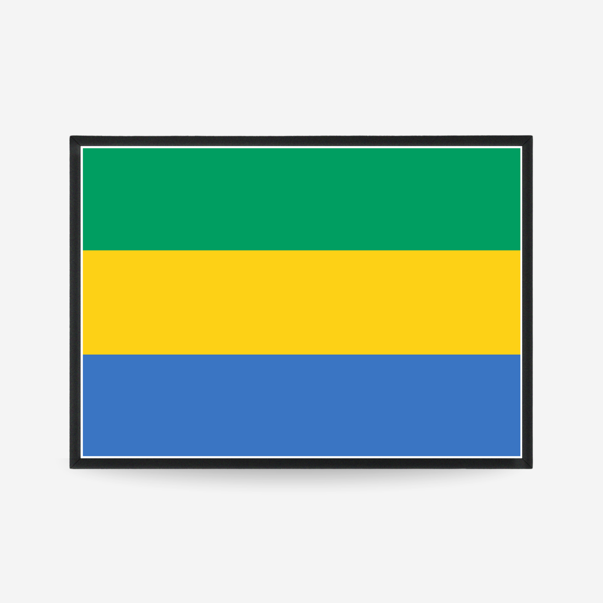 Poster of the flag of Gabon
