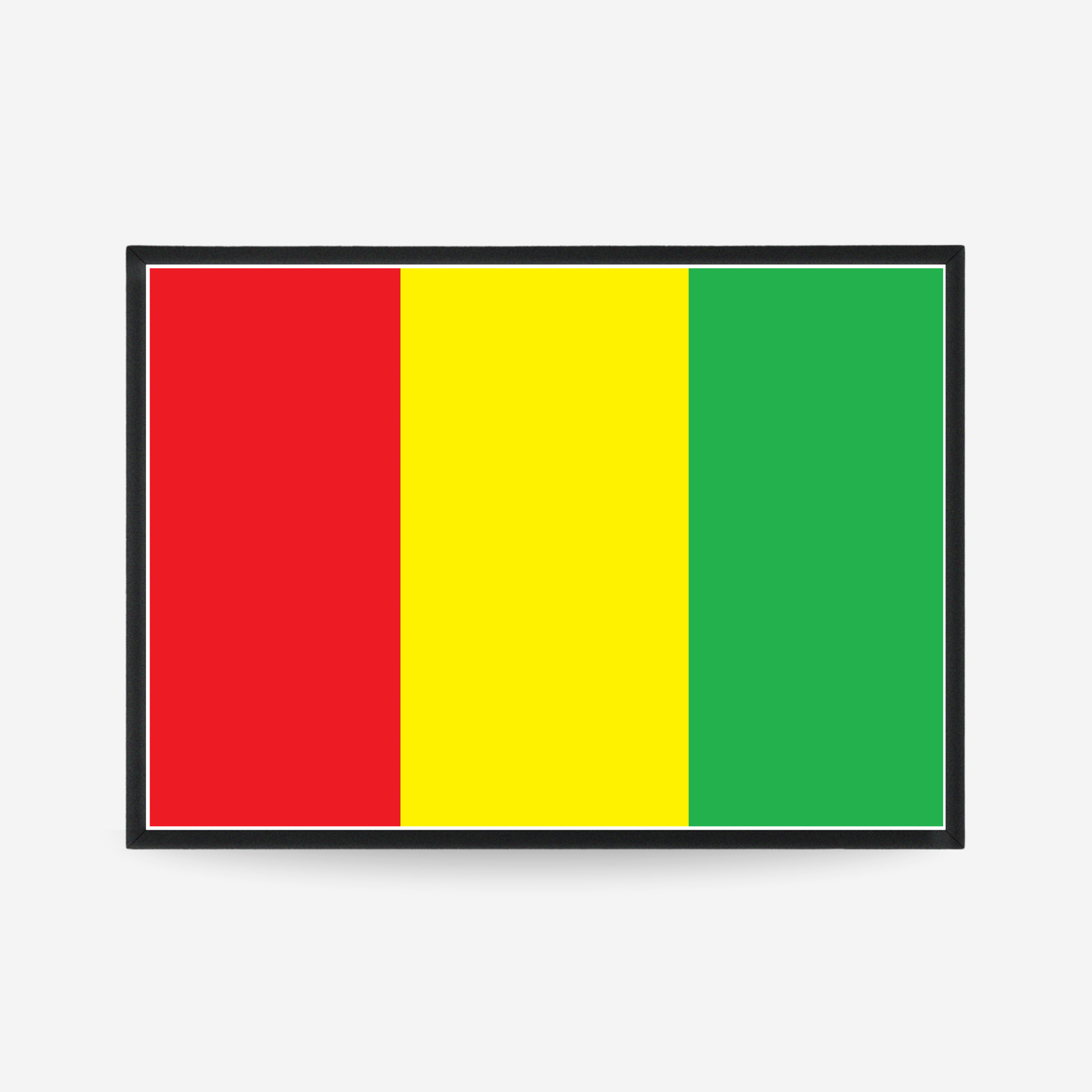 Poster of the flag of Guinea
