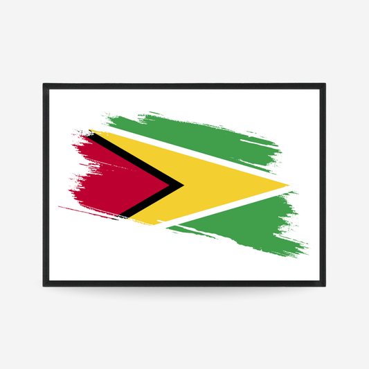 Poster of the flag of Guyana
