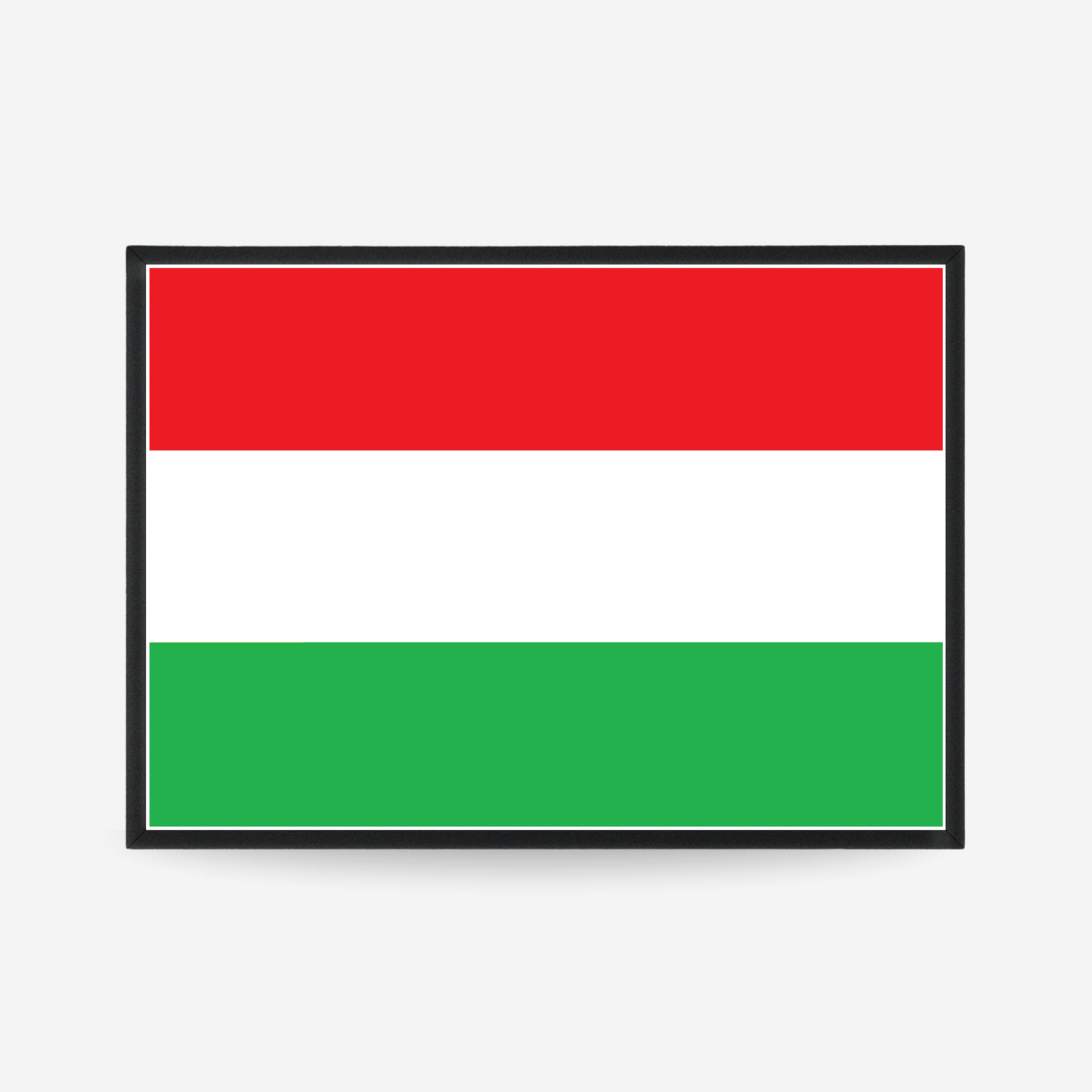 Poster of the flag of Hungary
