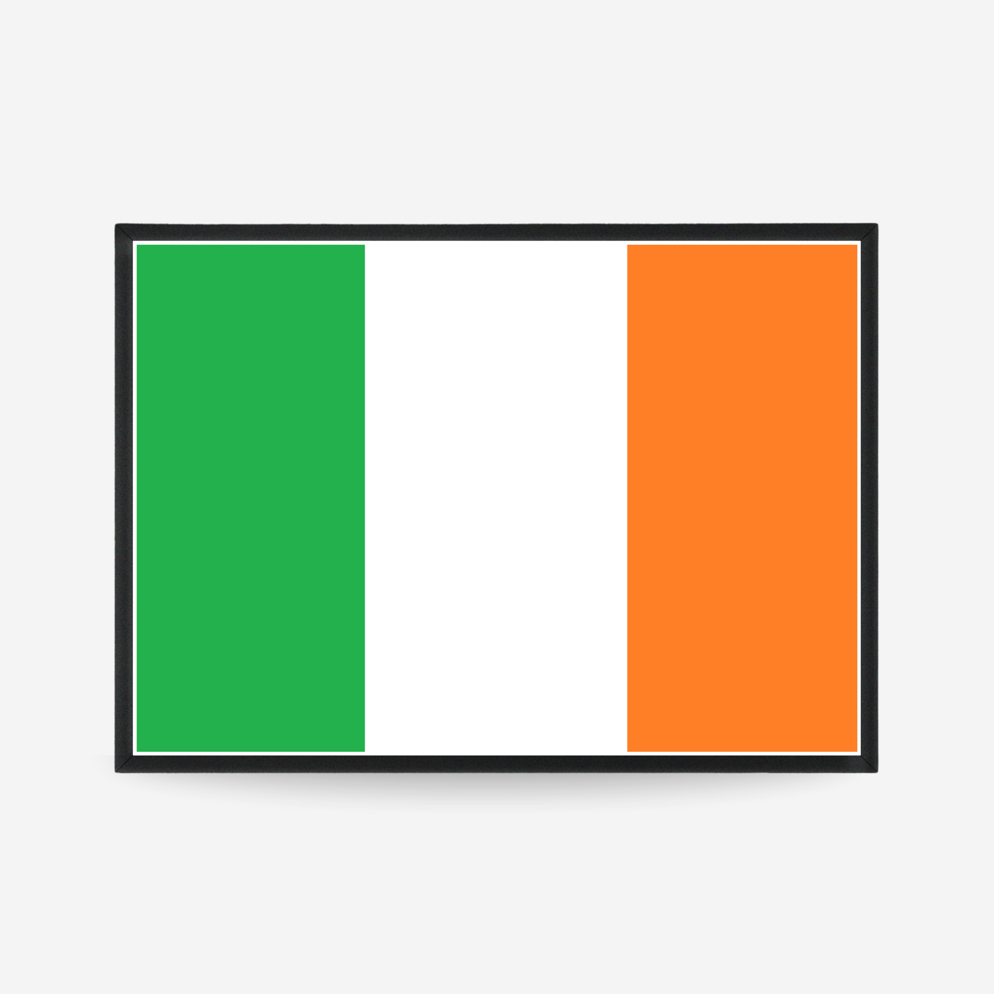 Poster of the flag of Ireland