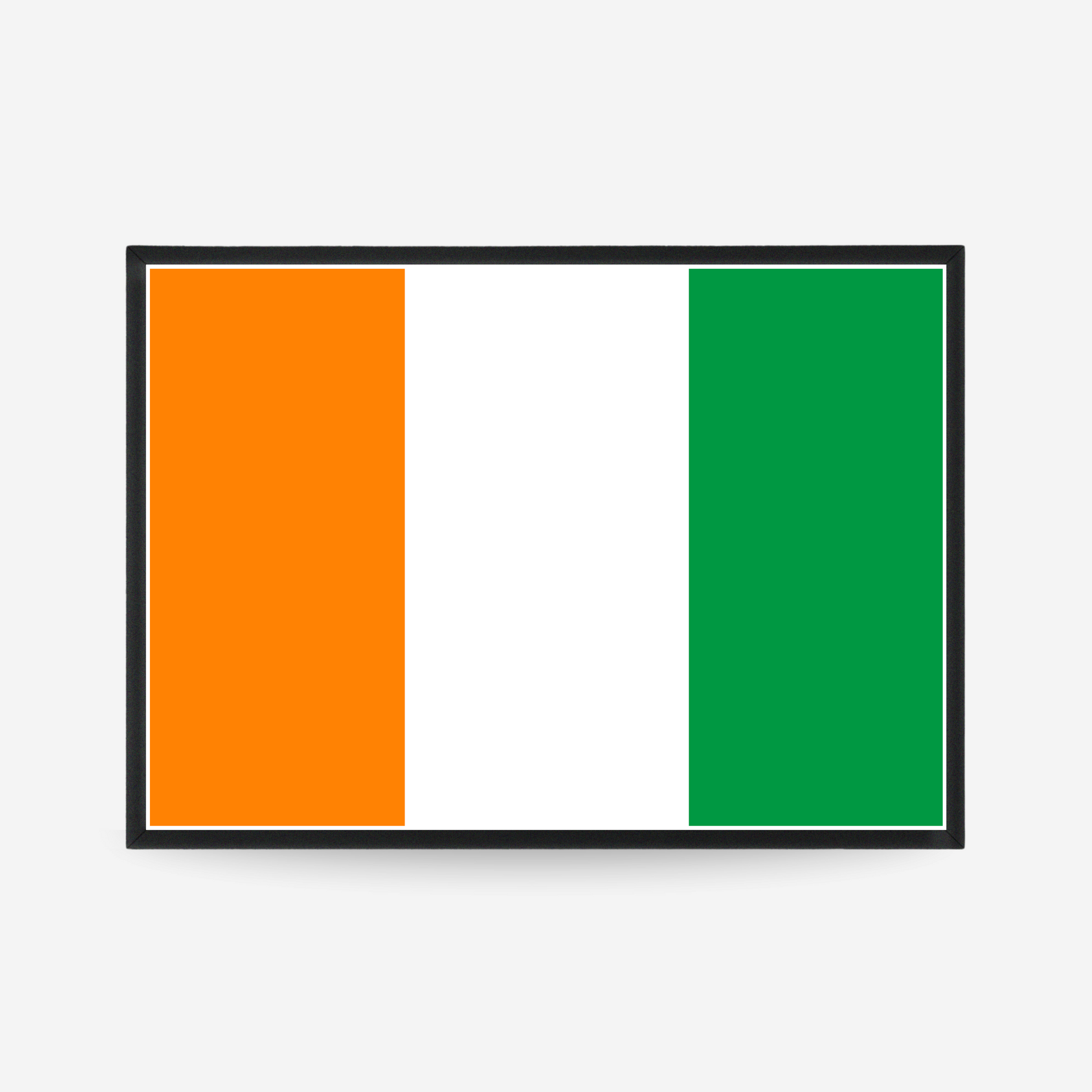 Poster of the flag of Ivory Coast