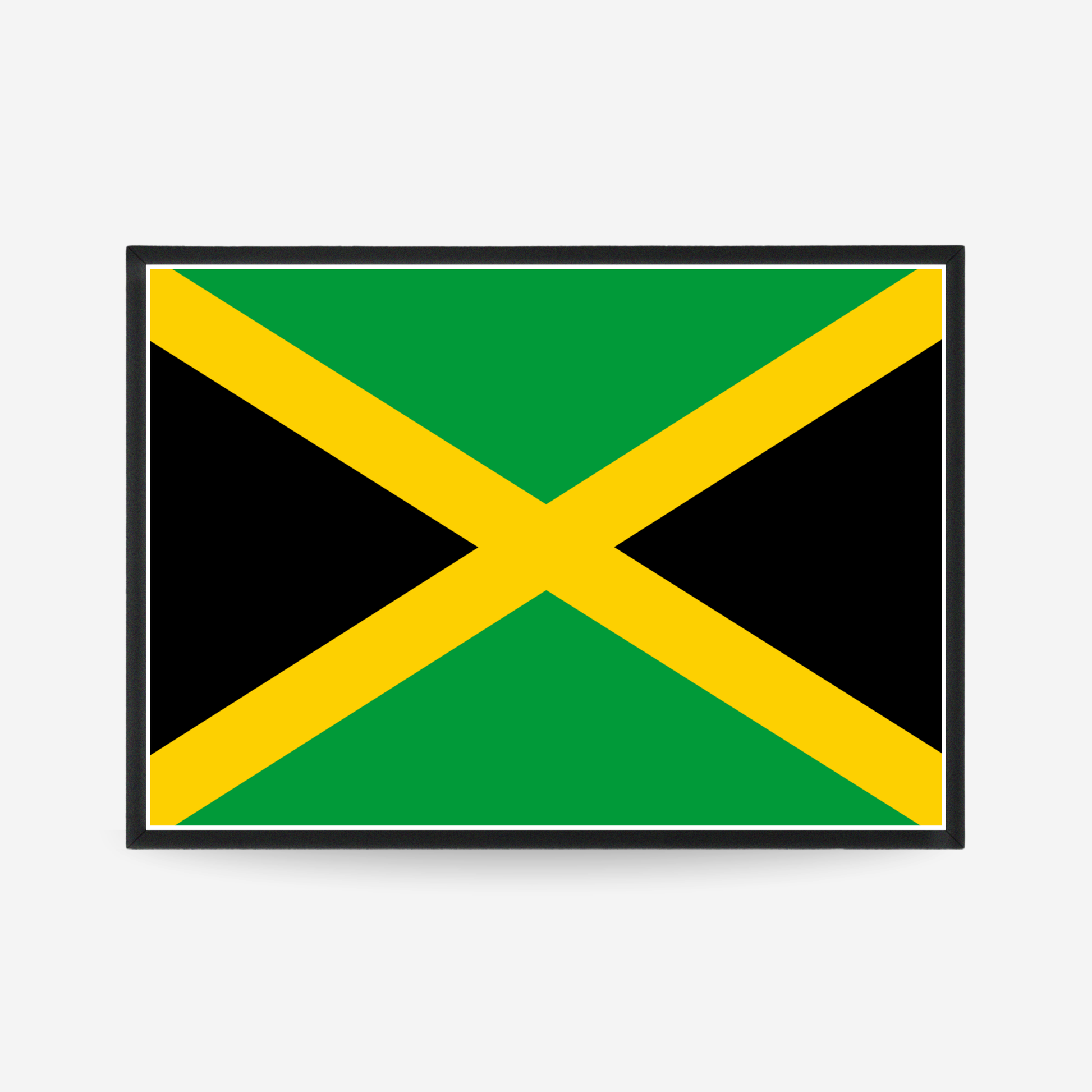 Poster of the flag of Jamaica