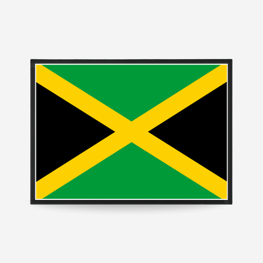 Poster of the flag of Jamaica