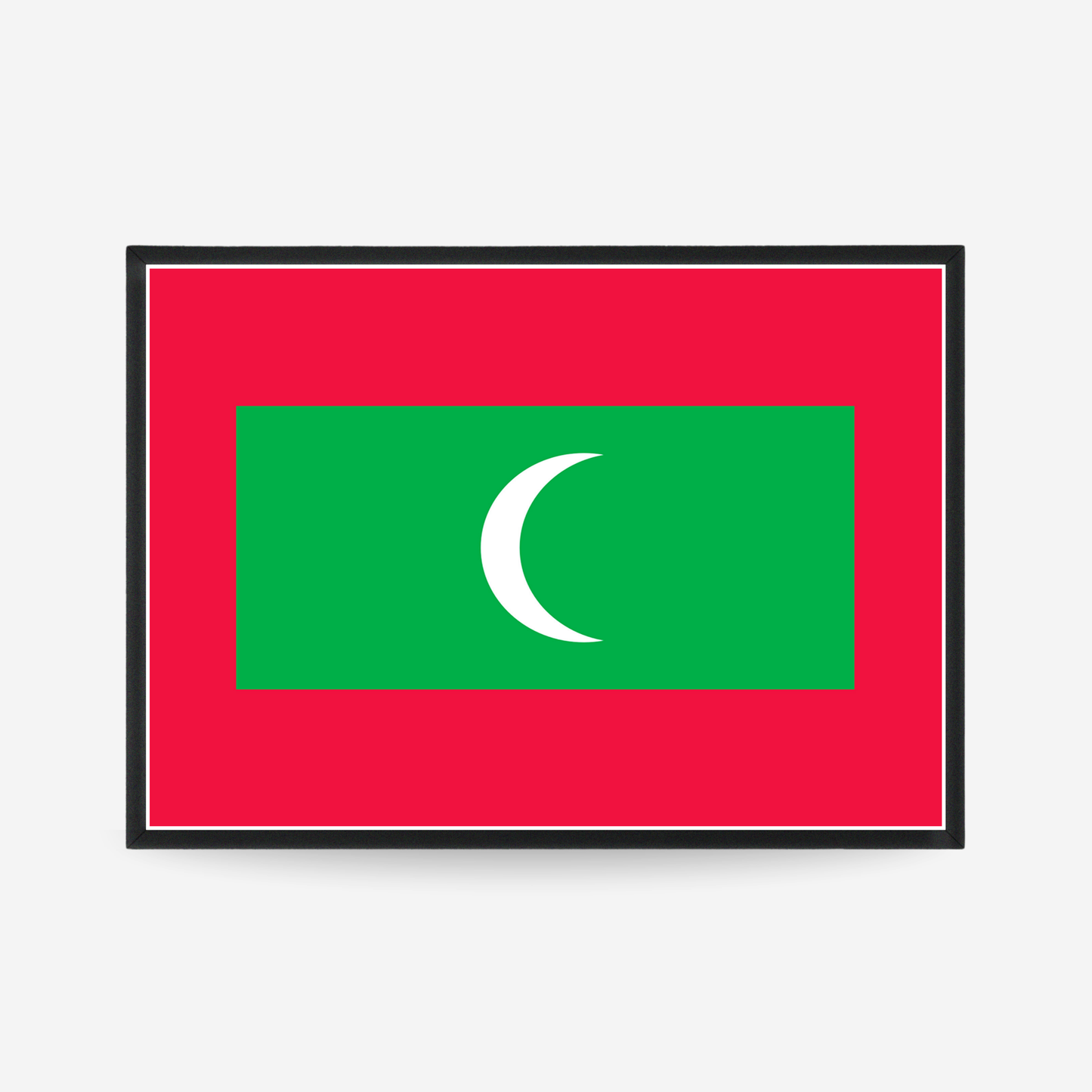 Poster of the flag of Maldives
