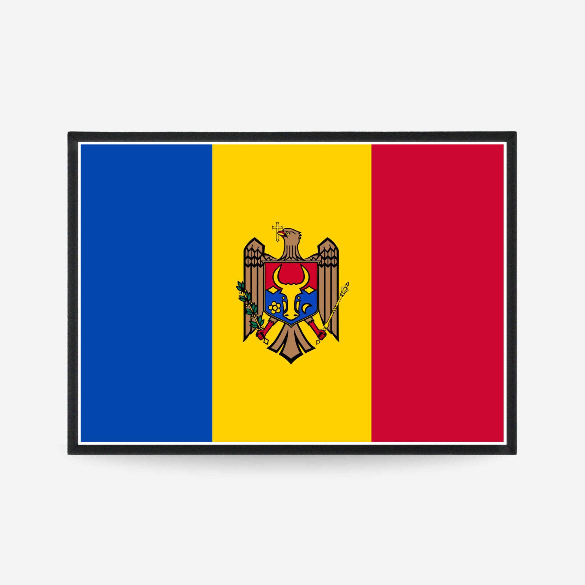 Poster of the flag of Moldova
