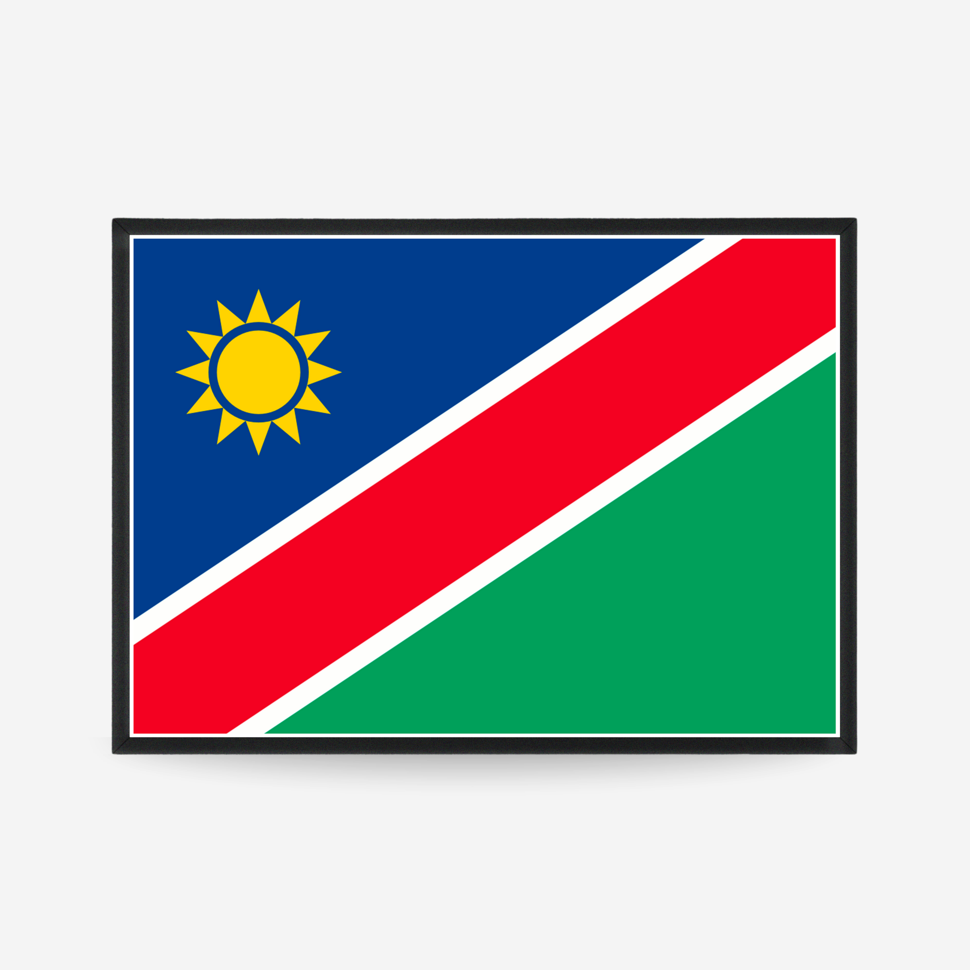 Poster of the flag of Namibia

