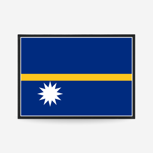 Poster of the flag of Nauru
